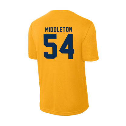 West Virginia - NCAA Baseball : Andrew Middleton - Activewear T-Shirt-1