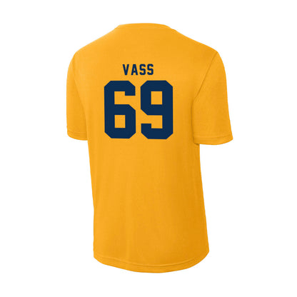 West Virginia - NCAA Football : Devin Vass - Activewear T-Shirt-1