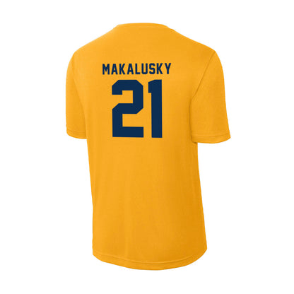 West Virginia - NCAA Women's Basketball : Riley Makalusky - Activewear T-Shirt-1