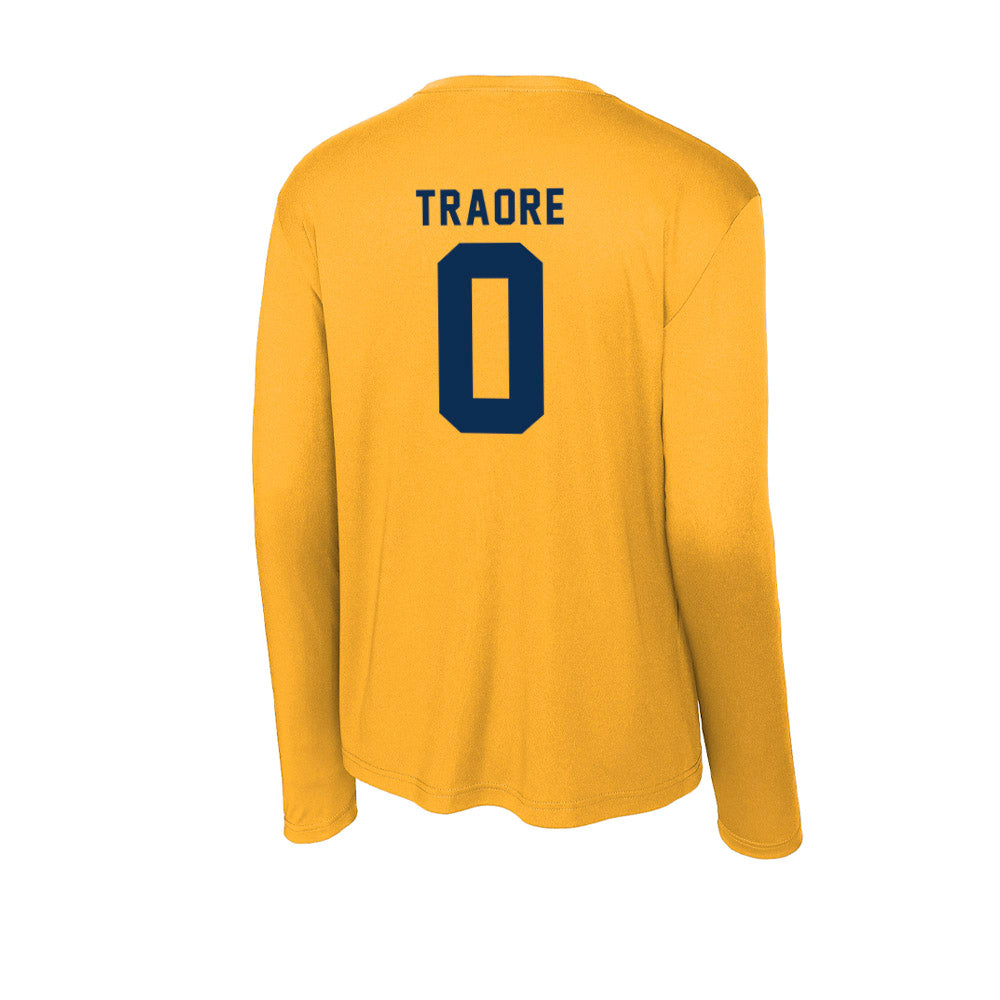 West Virginia - NCAA Men's Basketball : Seydou Traore - Activewear Long Sleeve T-Shirt-1
