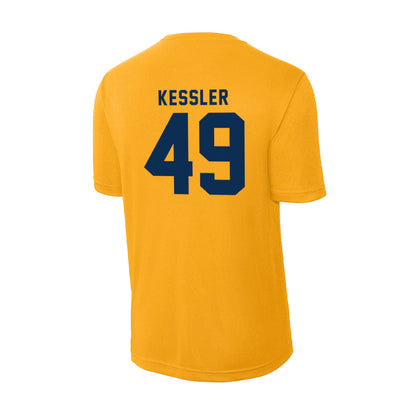 West Virginia - NCAA Football : Carter Kessler - Activewear T-Shirt-1