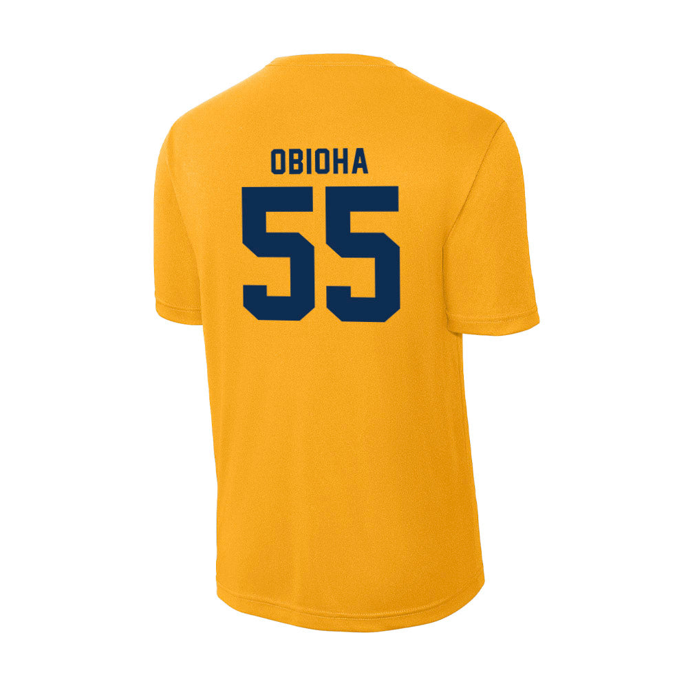 West Virginia - NCAA Men's Basketball : Harlan obioha - Activewear T-Shirt-1