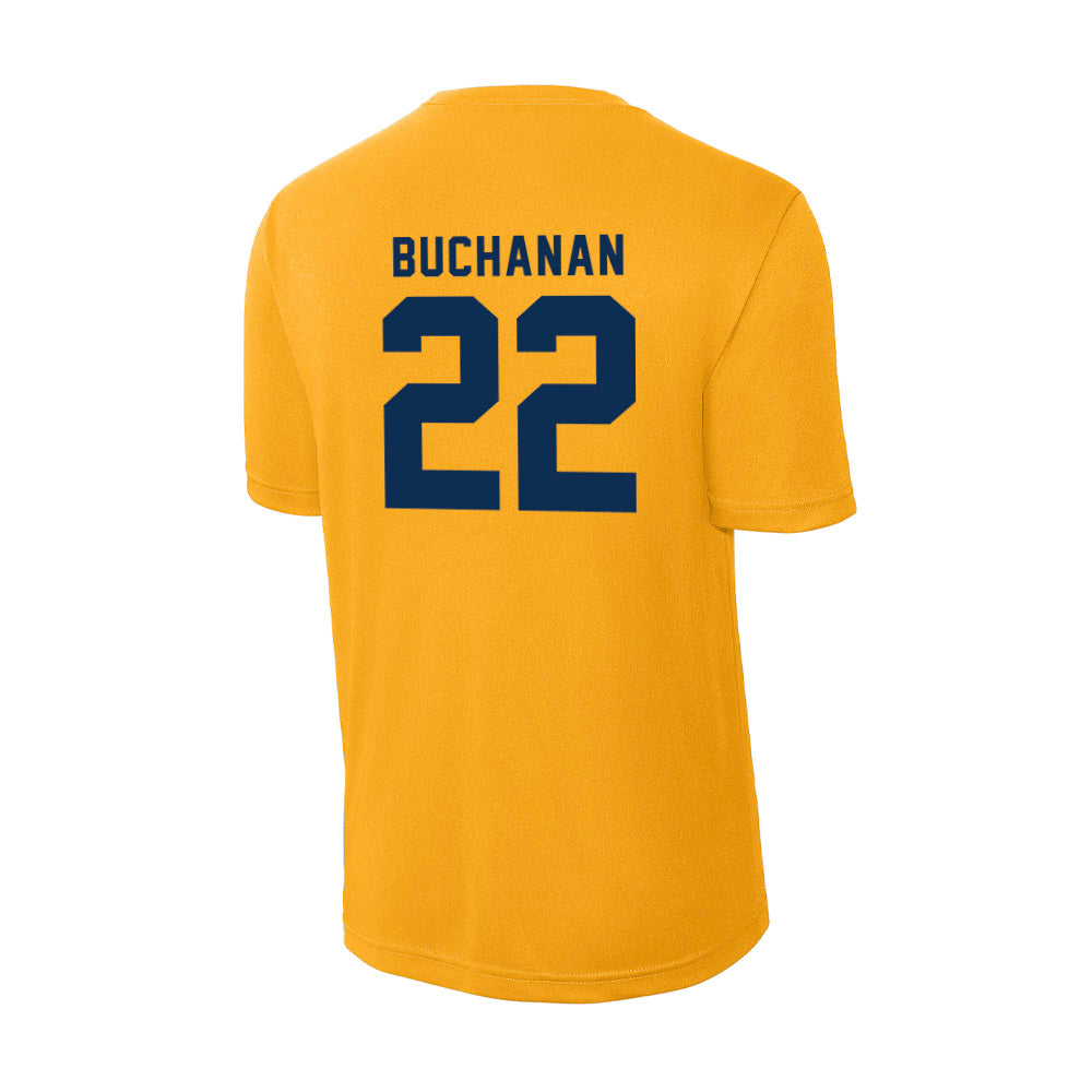 West Virginia - NCAA Men's Basketball : Javan Buchanan - Activewear T-Shirt-1