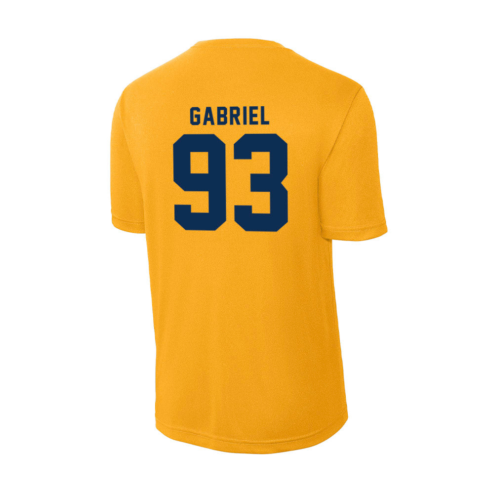West Virginia - NCAA Football : Nate Gabriel - Activewear T-Shirt-1