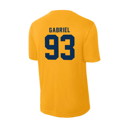 West Virginia - NCAA Football : Nate Gabriel - Activewear T-Shirt-1