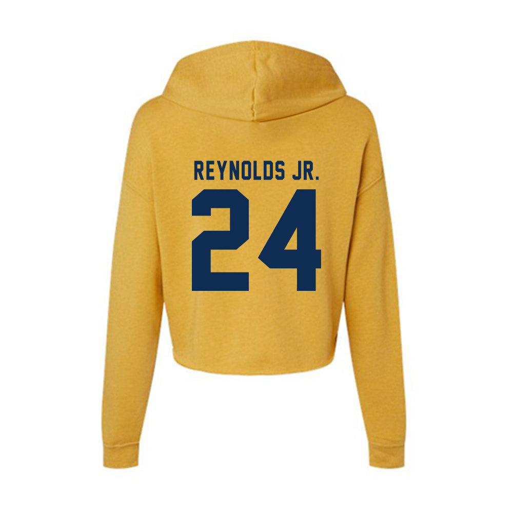 West Virginia - NCAA Football : Rayshawn Reynolds Jr. - Women's Crop Fleece Hoodie-1