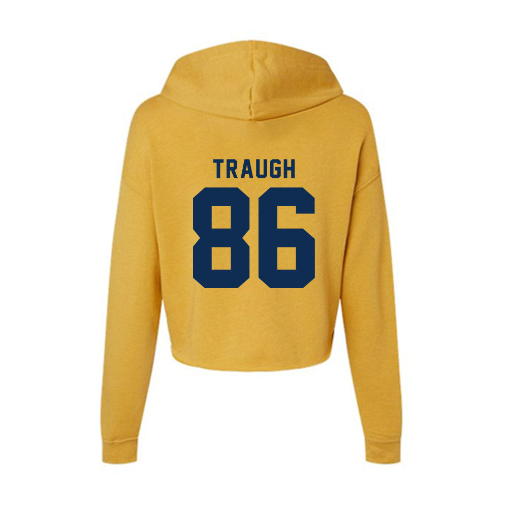 West Virginia - NCAA Football : Cyrus Traugh - Women's Crop Fleece Hoodie-1
