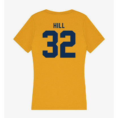 West Virginia - NCAA Football : Simaj Hill - Women's V-Neck T-Shirt-1