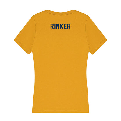 West Virginia - NCAA Women's Track & Field : Eva Rinker - Women's V-Neck T-Shirt-1