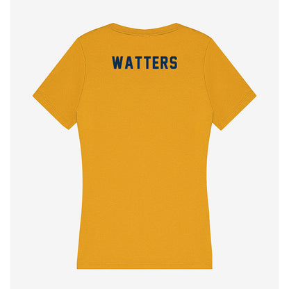 West Virginia - NCAA Wrestling : Ty Watters - Women's V-Neck T-Shirt-1