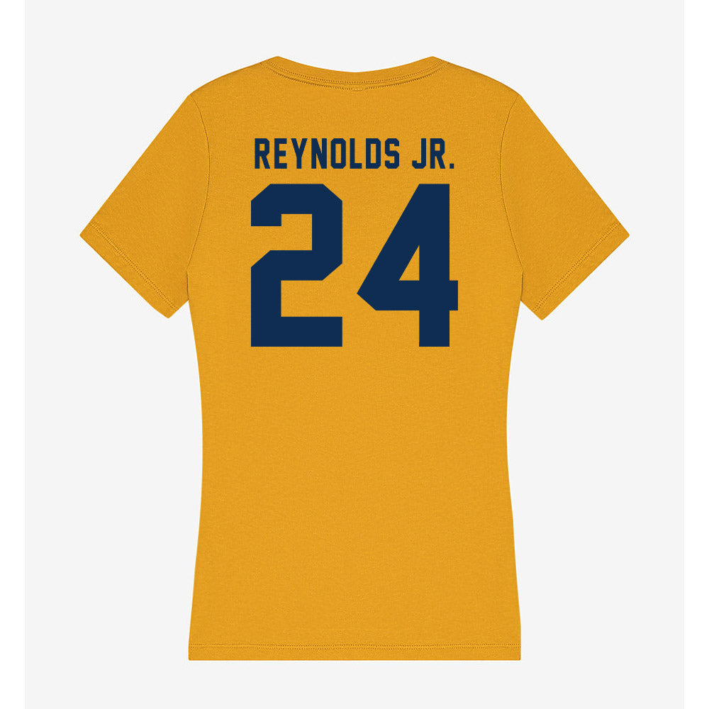 West Virginia - NCAA Football : Rayshawn Reynolds Jr. - Women's V-Neck T-Shirt-1