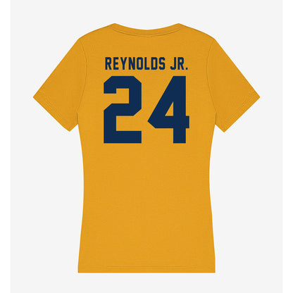 West Virginia - NCAA Football : Rayshawn Reynolds Jr. - Women's V-Neck T-Shirt-1