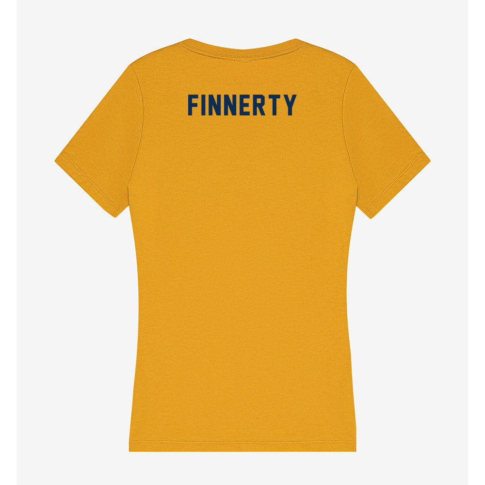 West Virginia - NCAA Wrestling : Brian Finnerty - Women's V-Neck T-Shirt-1