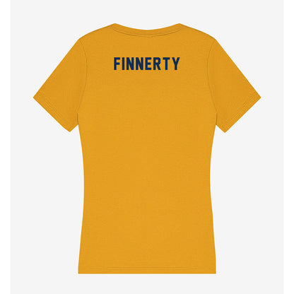 West Virginia - NCAA Wrestling : Brian Finnerty - Women's V-Neck T-Shirt-1