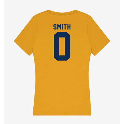 West Virginia - NCAA Football : Vincent Smith - Women's V-Neck T-Shirt-1