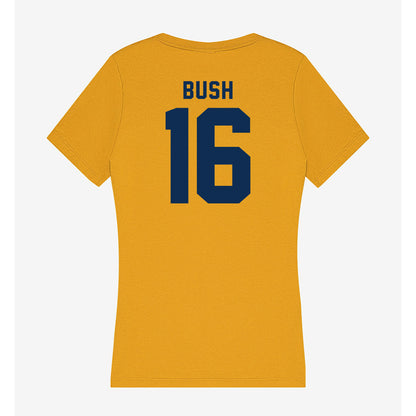 West Virginia - NCAA Men's Soccer : Tyler Bush - Women's V-Neck T-Shirt-1