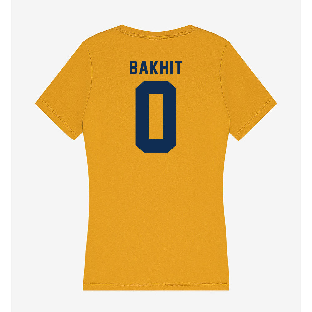 West Virginia - NCAA Baseball : Jaden Bakhit - Women's V-Neck T-Shirt-1