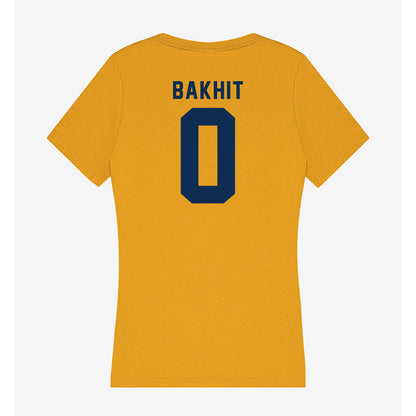 West Virginia - NCAA Baseball : Jaden Bakhit - Women's V-Neck T-Shirt-1
