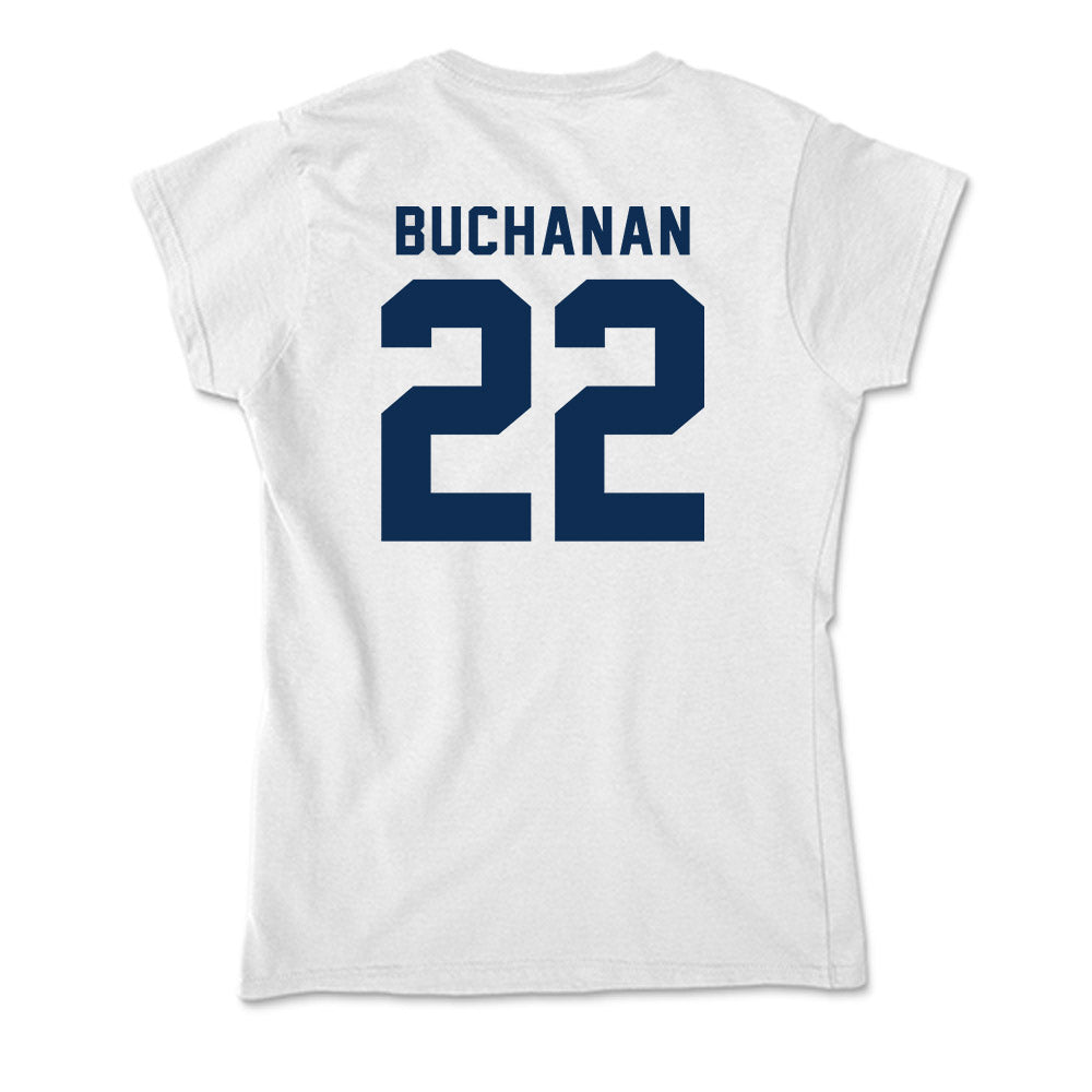 West Virginia - NCAA Men's Basketball : Javan Buchanan - Soft Style Women’s T-Shirt-1