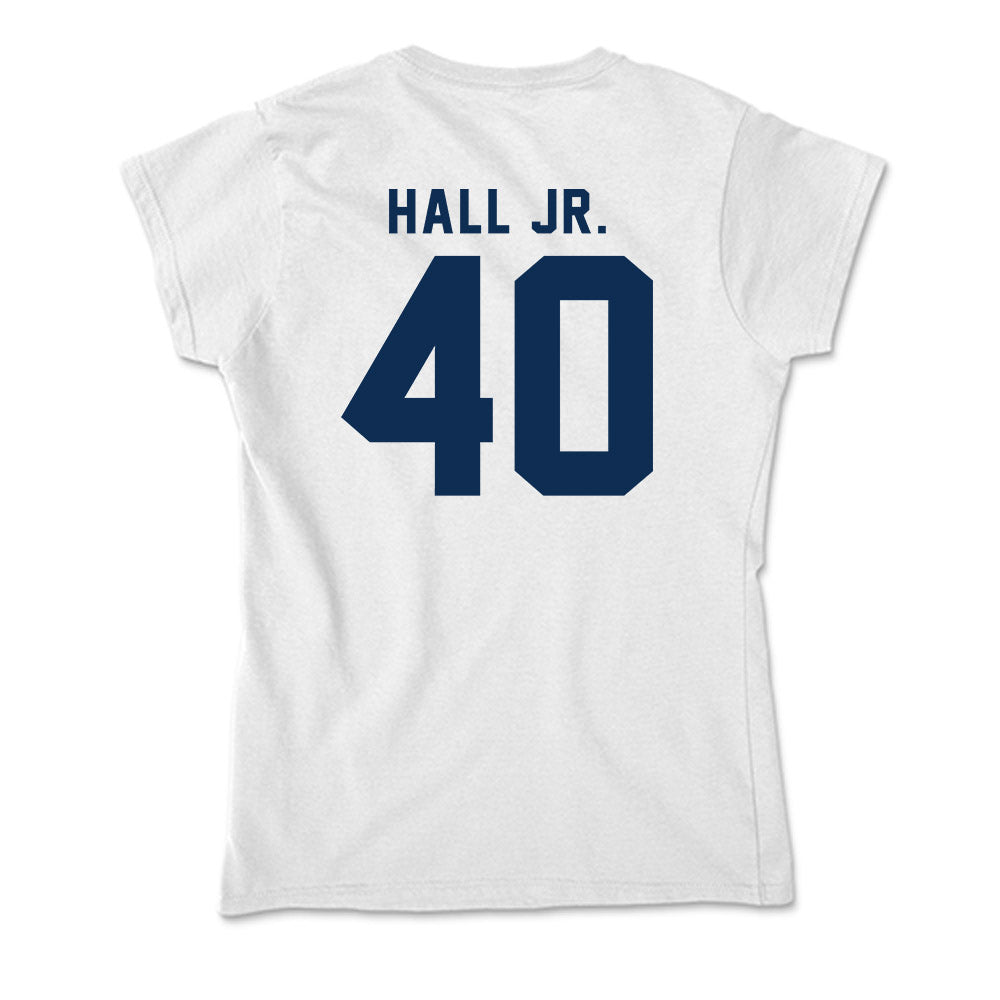 West Virginia - NCAA Football : Jason Hall Jr. - Soft Style Women’s T-Shirt-1