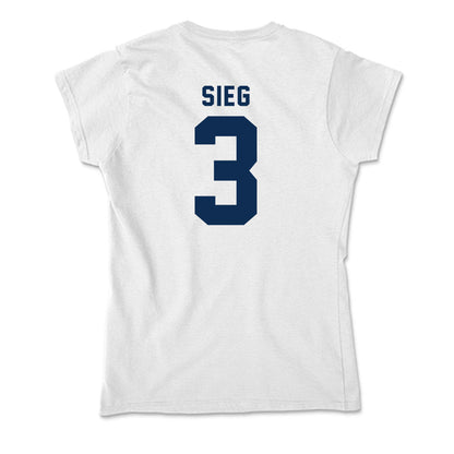 West Virginia - NCAA Football : Matt Sieg - Soft Style Women’s T-Shirt-1