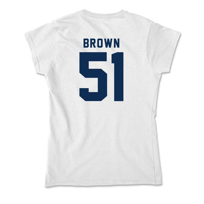 West Virginia - NCAA Football : Taylor Brown - Soft Style Women’s T-Shirt-1