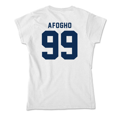 West Virginia - NCAA Football : David Afogho - Soft Style Women’s T-Shirt-1
