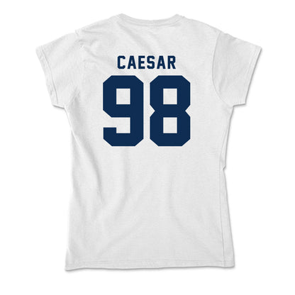 West Virginia - NCAA Football : Brandon Caesar - Soft Style Women’s T-Shirt-1