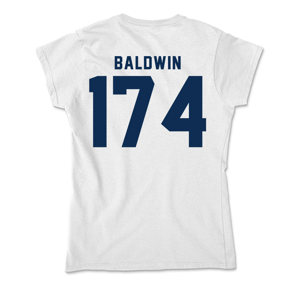 West Virginia - NCAA Wrestling : Michael Baldwin - Soft Style Women’s T-Shirt-1
