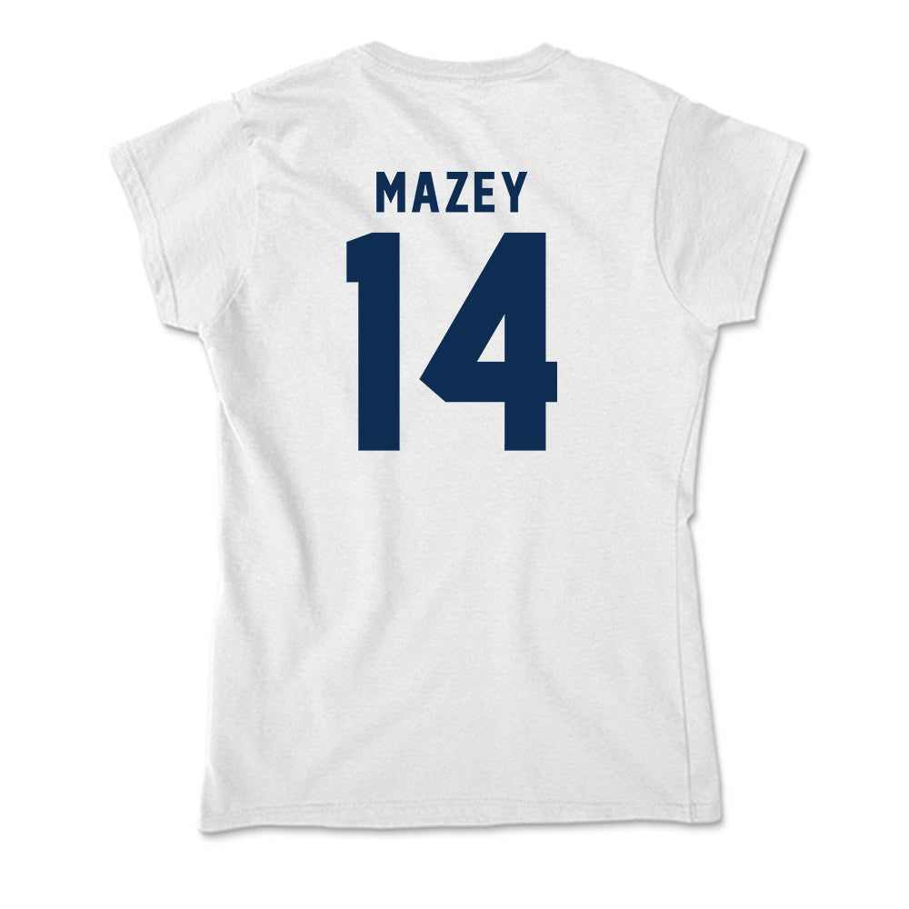 West Virginia - NCAA Baseball : Weston Mazey - Soft Style Women’s T-Shirt-1