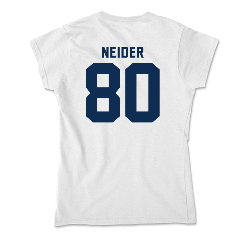 West Virginia - NCAA Football : John Neider - Soft Style Women’s T-Shirt-1