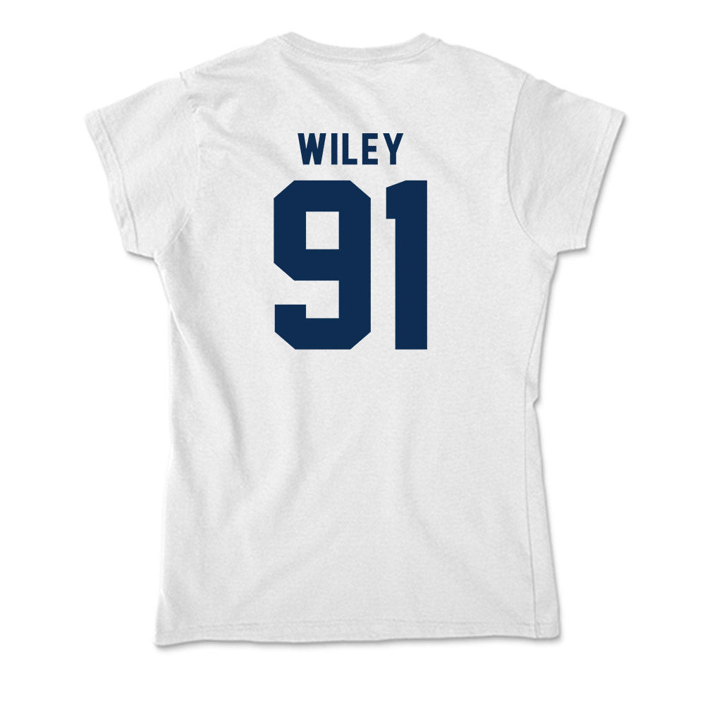 West Virginia - NCAA Football : Darius Wiley - Soft Style Women’s T-Shirt-1