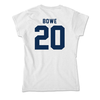West Virginia - NCAA Men's Soccer : Thomas Bowe - Soft Style Women’s T-Shirt-1