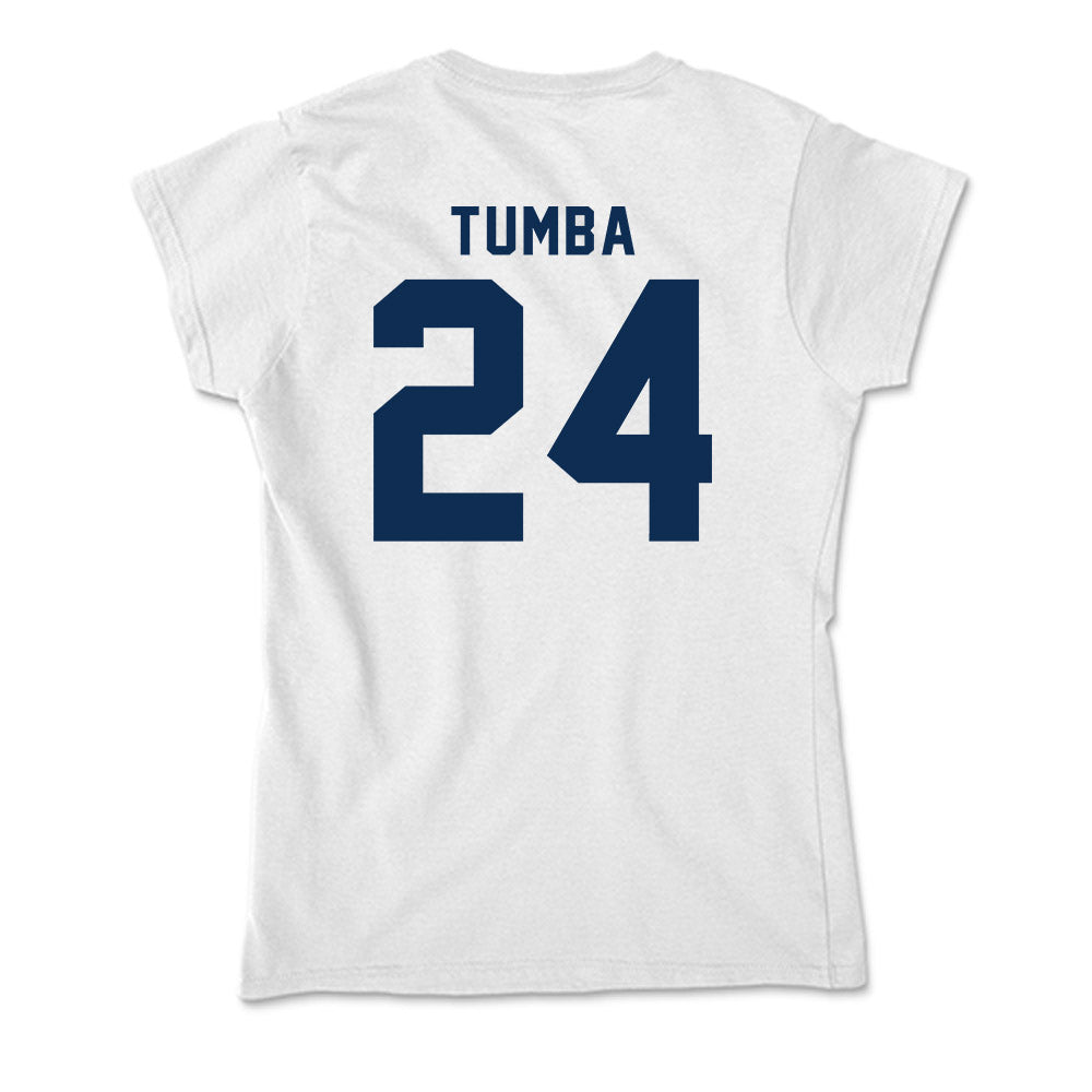 West Virginia - NCAA Women's Basketball : Divine Tumba - Soft Style Women’s T-Shirt-1