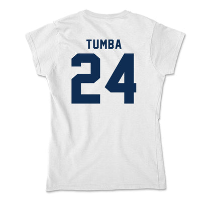 West Virginia - NCAA Women's Basketball : Divine Tumba - Soft Style Women’s T-Shirt-1