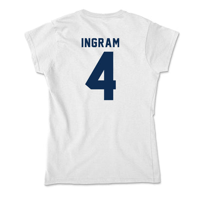 West Virginia - NCAA Baseball : Jackson Ingram - Soft Style Women’s T-Shirt-1