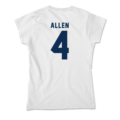 West Virginia - NCAA Football : Da'Mun Allen - Soft Style Women’s T-Shirt-1
