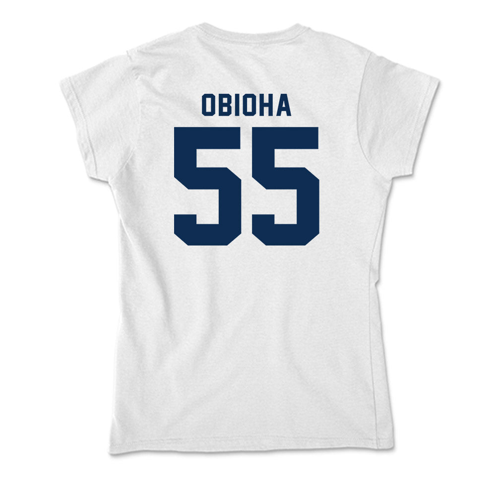 West Virginia - NCAA Men's Basketball : Harlan obioha - Soft Style Women’s T-Shirt-1