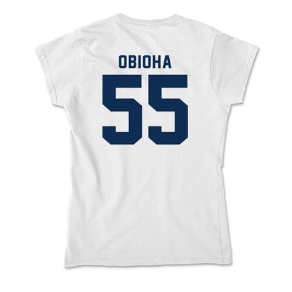 West Virginia - NCAA Men's Basketball : Harlan obioha - Soft Style Women’s T-Shirt-1