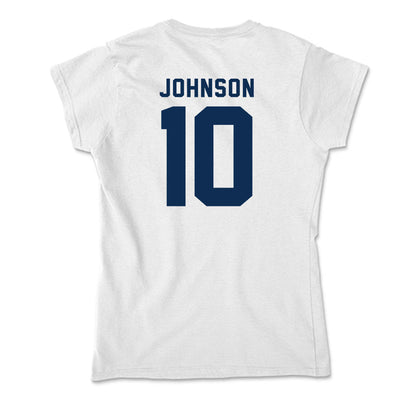 West Virginia - NCAA Football : Jeremiah Johnson - Soft Style Women’s T-Shirt-1