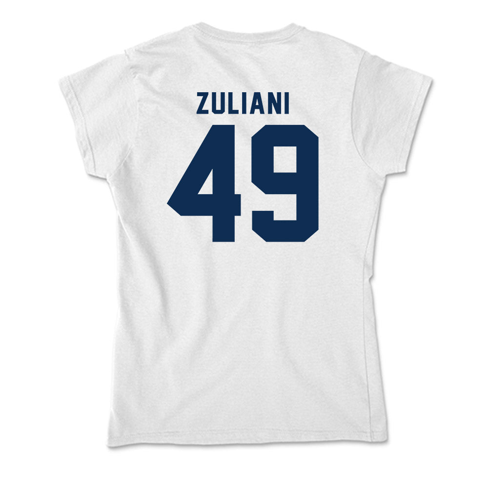 West Virginia - NCAA Football : Carter Zuliani - Soft Style Women’s T-Shirt-1