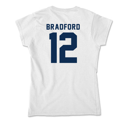 West Virginia - NCAA Football : Jacob Bradford - Soft Style Women’s T-Shirt-1