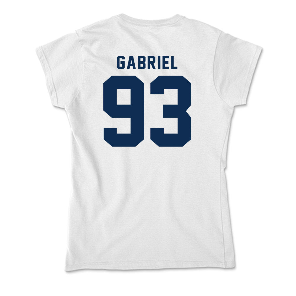 West Virginia - NCAA Football : Nate Gabriel - Soft Style Women’s T-Shirt-1