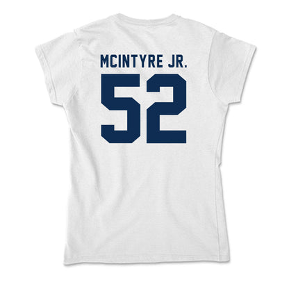 West Virginia - NCAA Football : Corey McIntyre Jr. - Soft Style Women’s T-Shirt-1