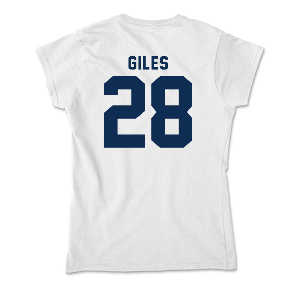 West Virginia - NCAA Football : Rickey Giles - Soft Style Women’s T-Shirt-1