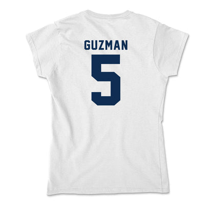 West Virginia - NCAA Baseball : Armani Guzman - Soft Style Women’s T-Shirt-1