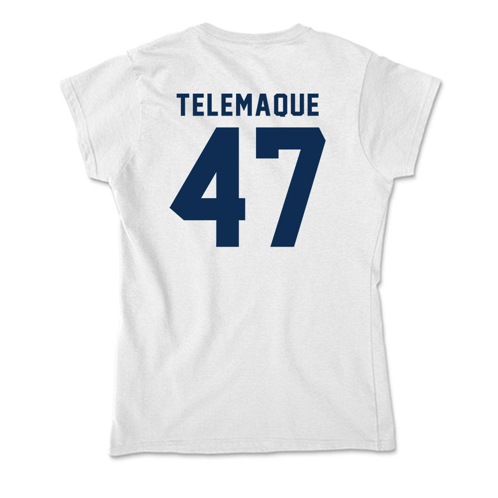 West Virginia - NCAA Football : Wilnerson Telemaque - Soft Style Women’s T-Shirt-1