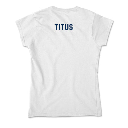 West Virginia - NCAA Wrestling : Jordan Titus - Soft Style Women’s T-Shirt-1