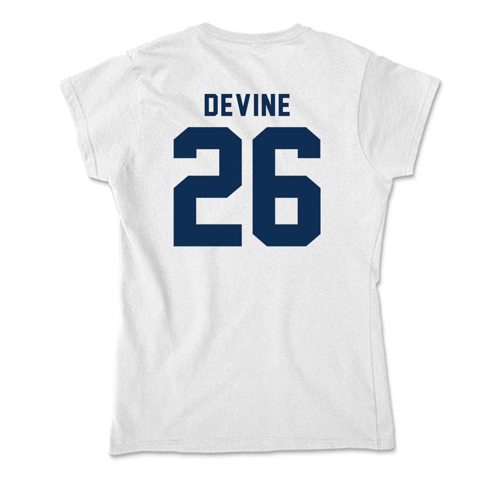 West Virginia - NCAA Football : Andre Devine - Soft Style Women’s T-Shirt-1