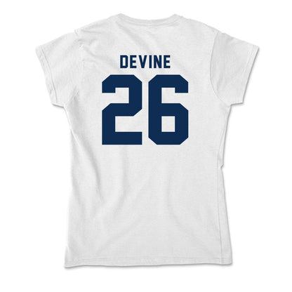 West Virginia - NCAA Football : Andre Devine - Soft Style Women’s T-Shirt-1
